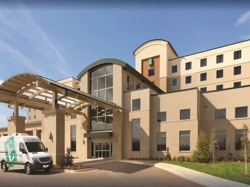 Embassy Suites Oklahoma City Downtown/Medical Center Exterior foto
